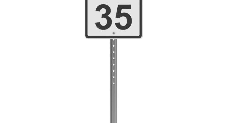 Speed limit 35